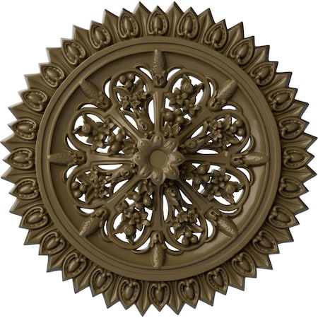 Lariah Ceiling Medallion (Fits Canopies Up To 1 3/8), 24 3/4OD 1 3/8ID X 3 1/4P